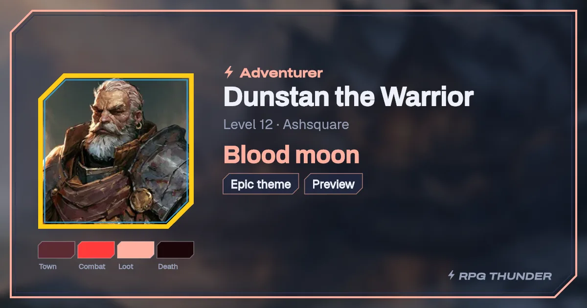 Blood moon on the shop’s try-on card, as Discord shows it