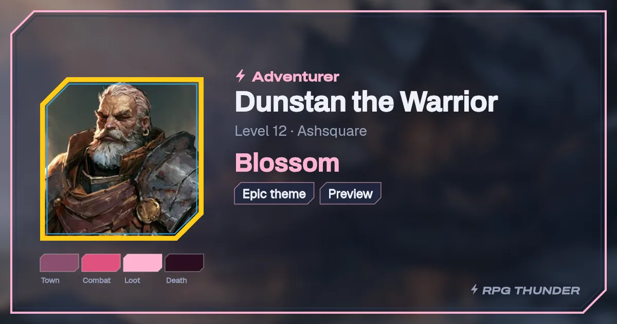 Blossom on the shop’s try-on card, as Discord shows it
