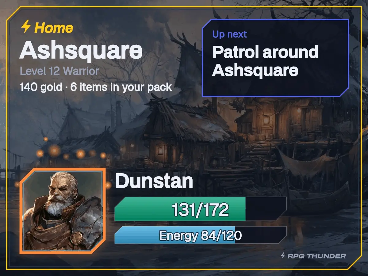 Emberglow frame on the home card, as Discord shows it