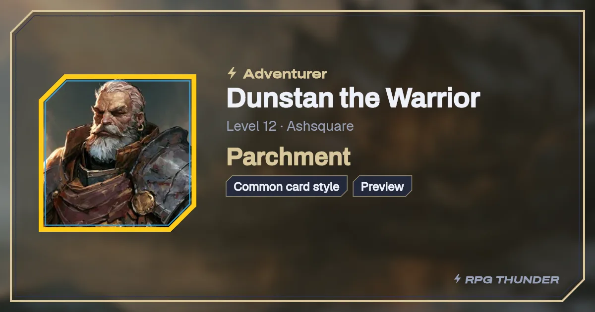 Parchment on the shop’s try-on card, as Discord shows it