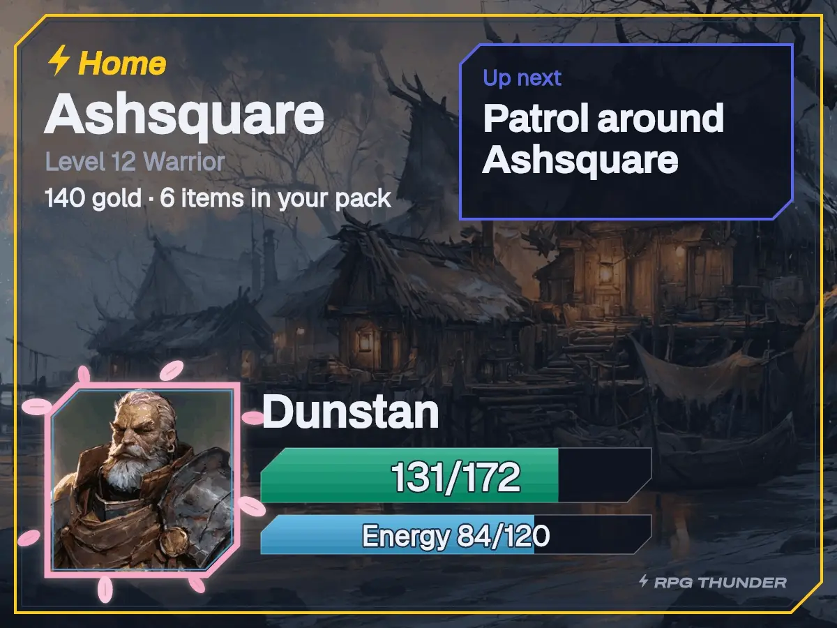 Petalfall frame on the home card, as Discord shows it
