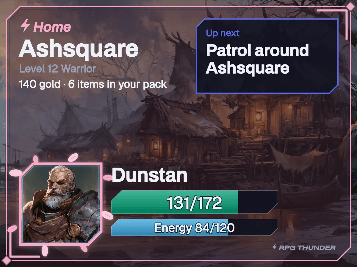 The Blossom set on the home card, as Discord shows it