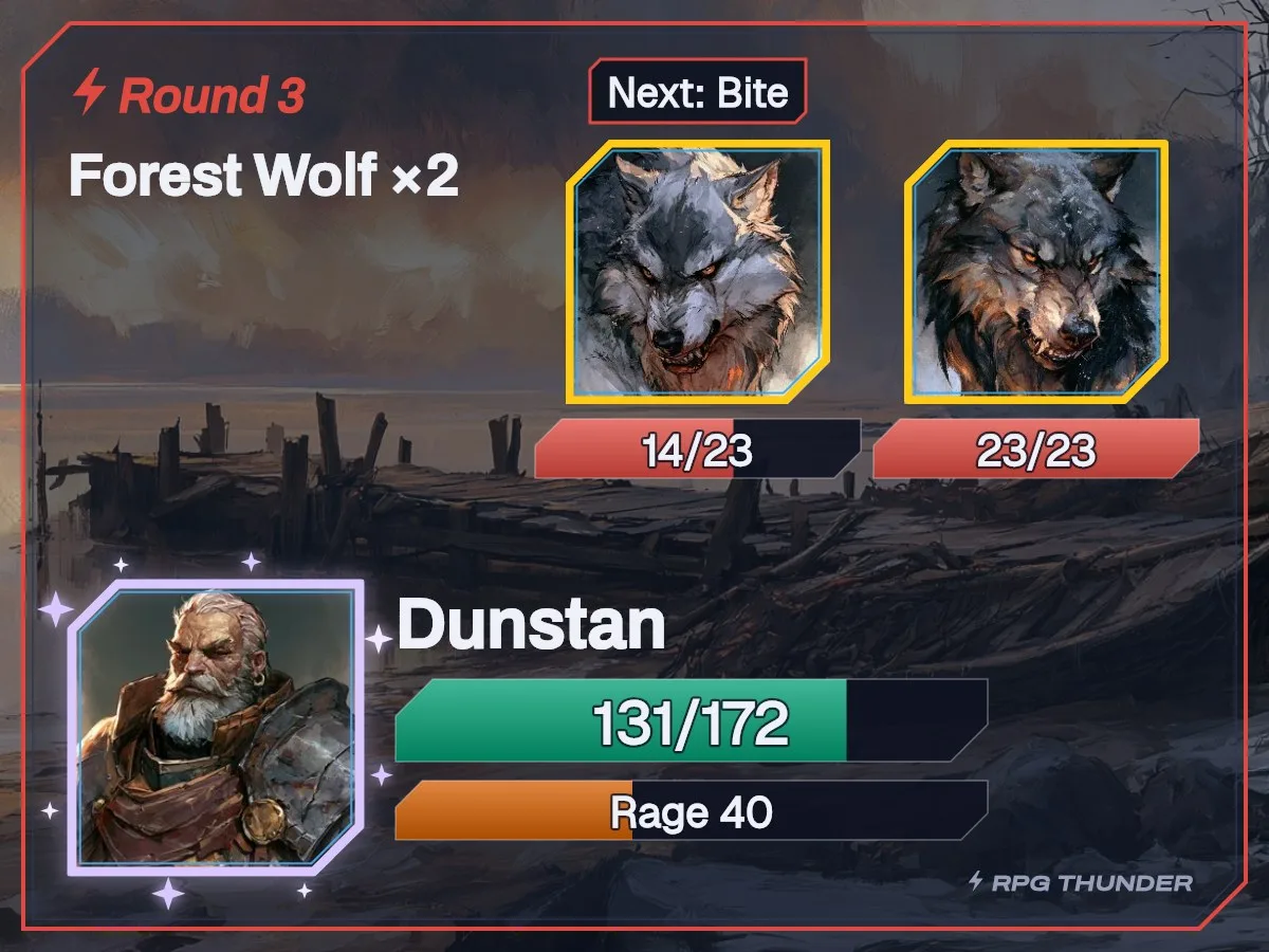 Starlit frame on the battle card, as Discord shows it