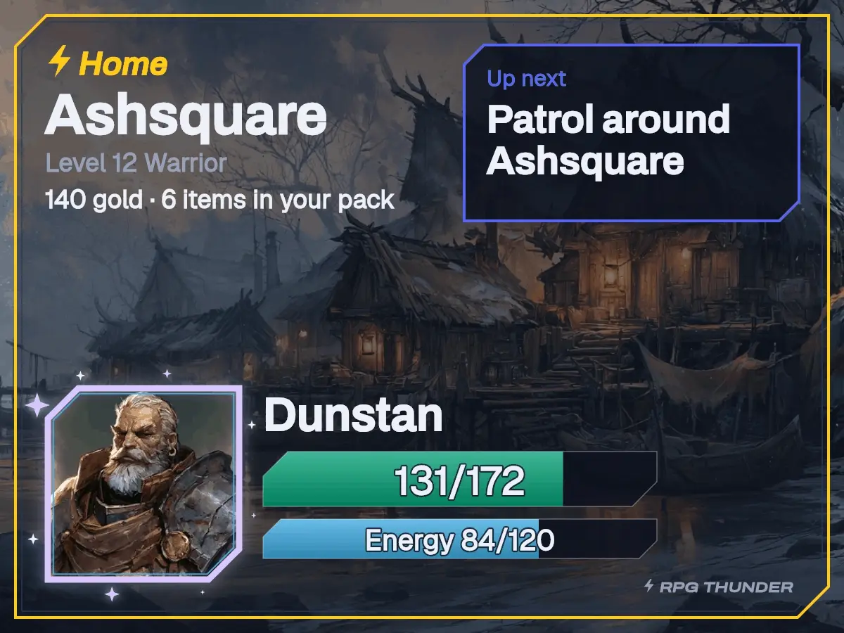 Starlit frame on the home card, as Discord shows it