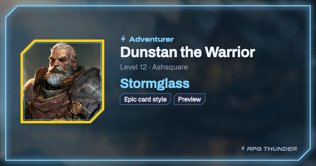 Stormglass on the shop’s try-on card, as Discord shows it