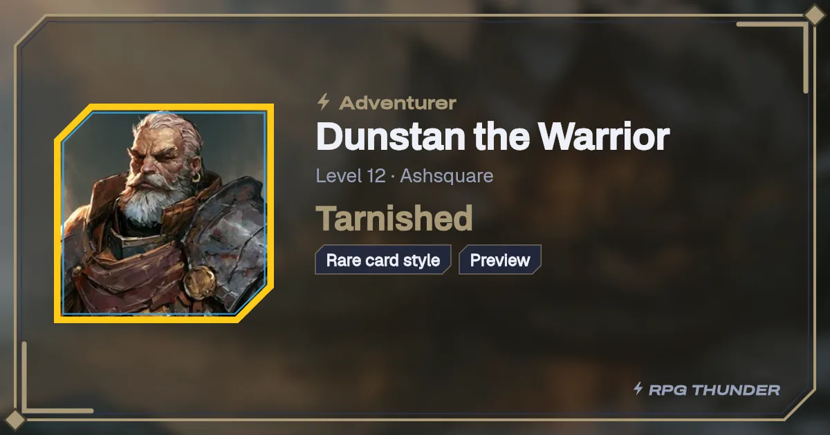 Tarnished on the shop’s try-on card, as Discord shows it
