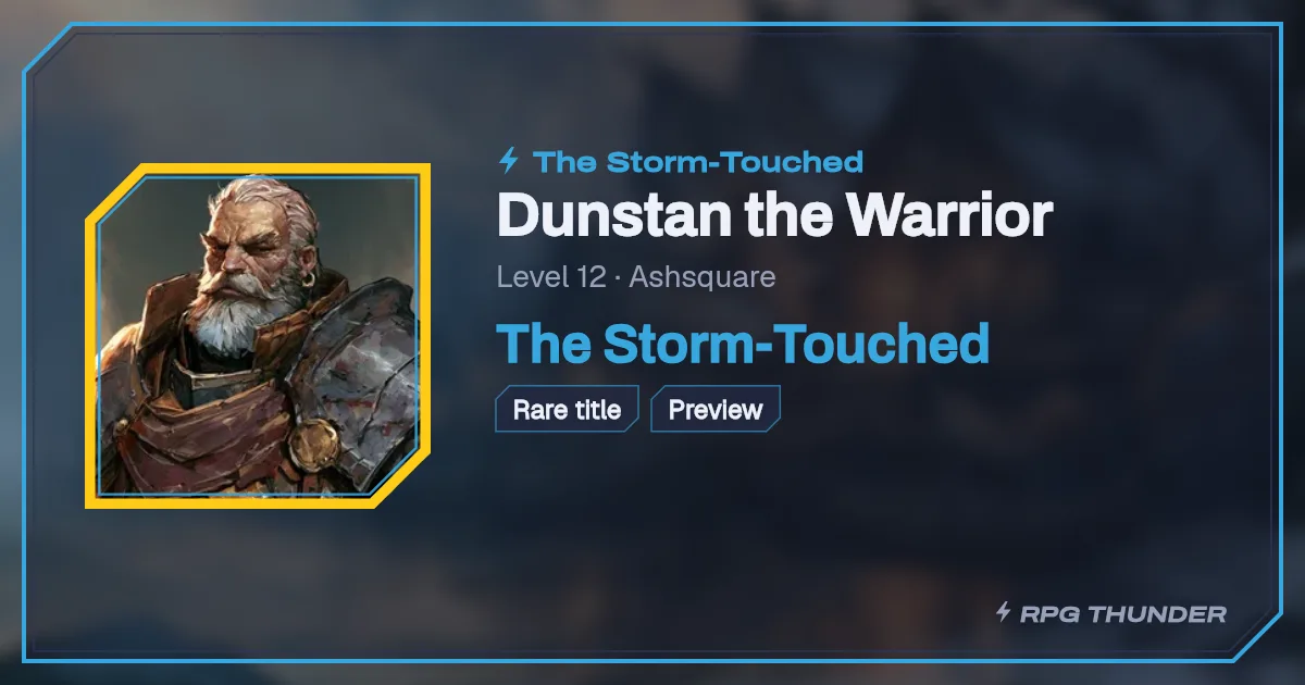 The Storm-Touched on the shop’s try-on card, as Discord shows it